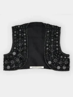 Roger Vivier Disco Vest in silk New