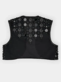 Roger Vivier Disco Vest in silk New