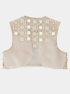 Roger Vivier Disco Vest in silk Outlet