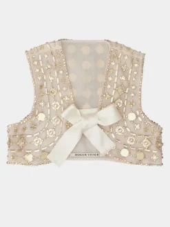Roger Vivier Disco Vest in silk Outlet