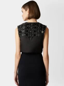 Roger Vivier Disco Vest in silk New