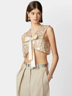 Roger Vivier Disco Vest in silk Outlet