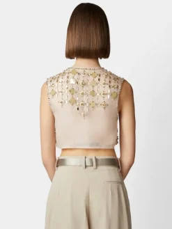 Roger Vivier Disco Vest in silk Outlet