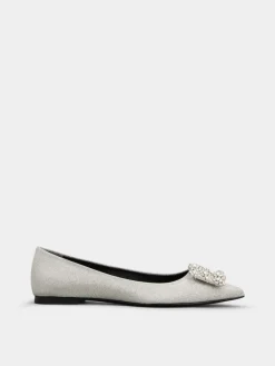 Roger Vivier Efflorescence Ballerinas in glitter New
