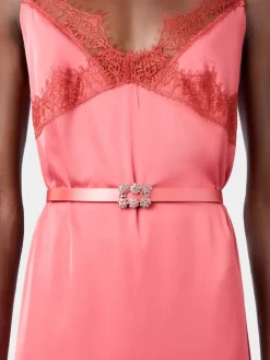 Roger Vivier Efflorescence Belt in satin Fashion
