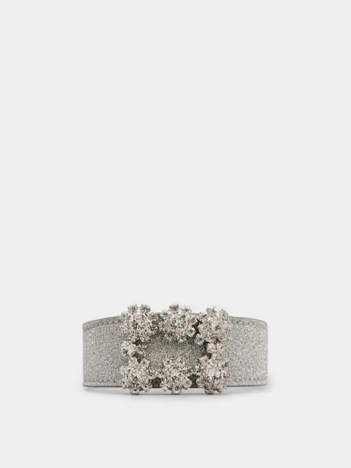 Roger Vivier Efflorescence Bracelet in glitter Best