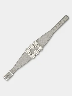 Roger Vivier Efflorescence Bracelet in glitter Best