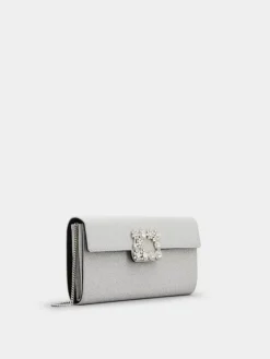 Roger Vivier Efflorescence Clutch in glitter Fashion