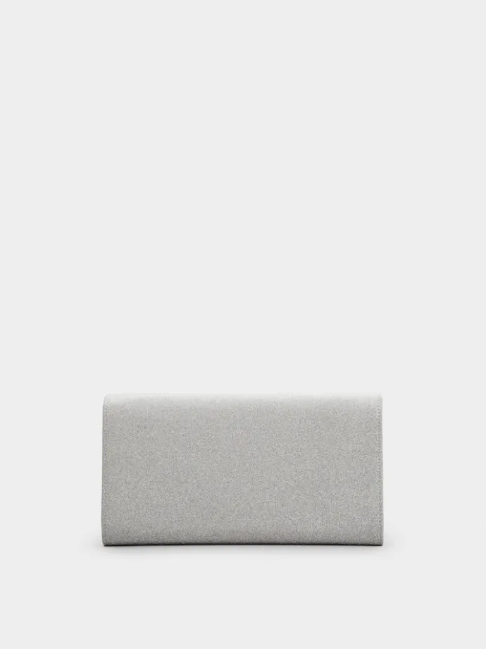 Roger Vivier Efflorescence Clutch in glitter Fashion