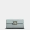 Roger Vivier Efflorescence Clutch in satin Outlet