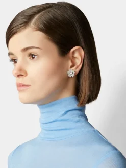 Roger Vivier Efflorescence Earrings New