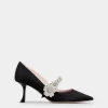 Roger Vivier Efflorescence Mary Jane Pumps in satin Best