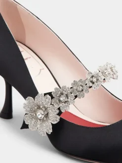 Roger Vivier Efflorescence Mary Jane Pumps in satin Best