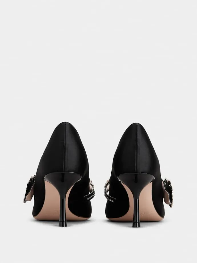 Roger Vivier Efflorescence Mary Jane Pumps in satin Best