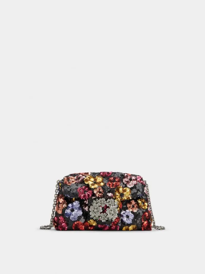 Roger Vivier Efflorescence Micro Bag in sequins Outlet