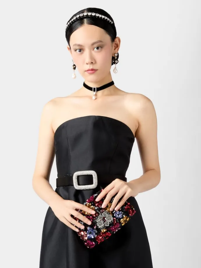 Roger Vivier Efflorescence Micro Bag in sequins Outlet