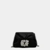 Roger Vivier Efflorescence Micro Clutch in satin Online