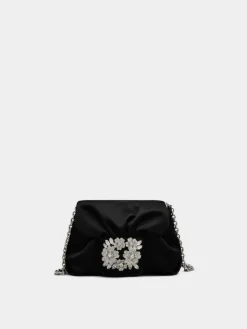 Roger Vivier Efflorescence Micro Clutch in satin Online