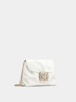 Roger Vivier Efflorescence Mini Clutch in satin Online