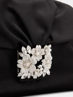 Roger Vivier Efflorescence Mini Clutch in satin Online