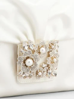 Roger Vivier Efflorescence Mini Clutch in satin Online