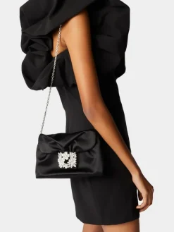 Roger Vivier Efflorescence Mini Clutch in satin Online
