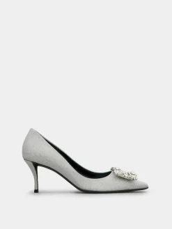 Roger Vivier Efflorescence Pumps in glitter Discount
