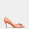 Roger Vivier Efflorescence Pumps in satin Online