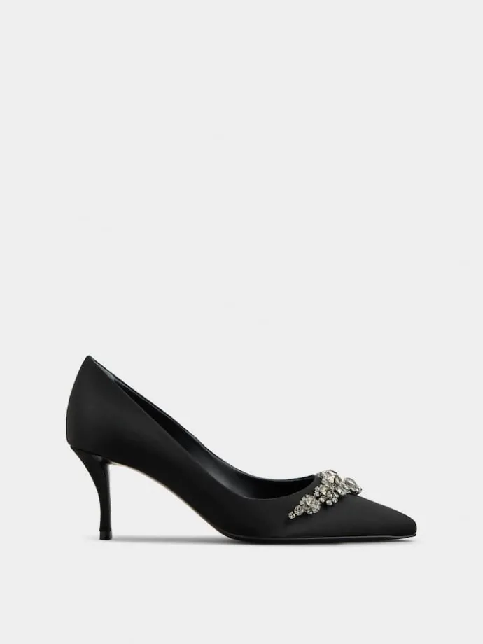 Roger Vivier Efflorescence Pumps in satin Best