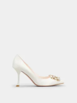 Roger Vivier Efflorescence Pumps in satin Best