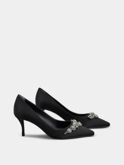 Roger Vivier Efflorescence Pumps in satin Best