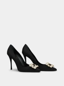 Roger Vivier Efflorescence Pumps in satin Sale