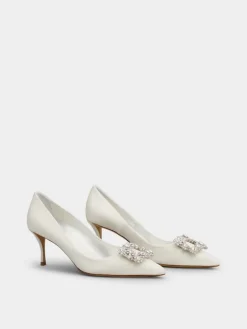 Roger Vivier Efflorescence Pumps in satin Best