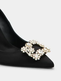 Roger Vivier Efflorescence Pumps in satin Sale