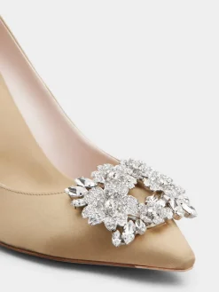 Roger Vivier Efflorescence Pumps in satin New
