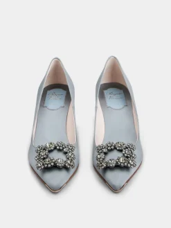 Roger Vivier Efflorescence Pumps in satin Clearance