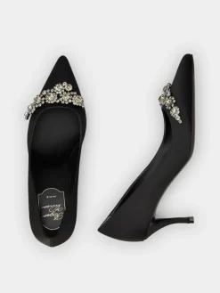 Roger Vivier Efflorescence Pumps in satin Best