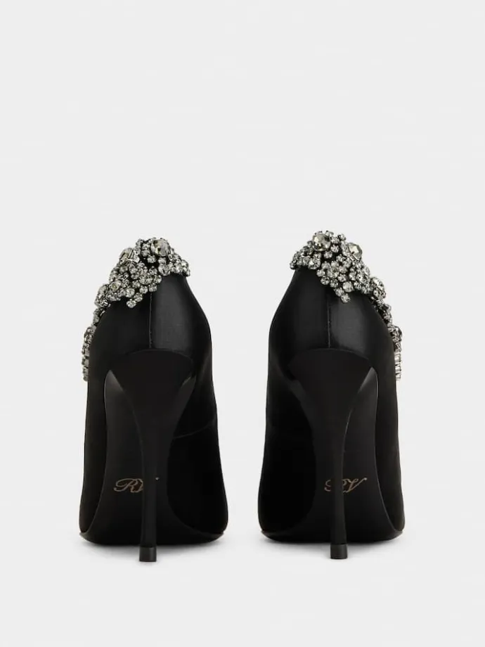 Roger Vivier Efflorescence Pumps in satin Best