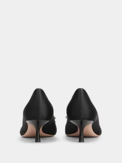 Roger Vivier Efflorescence Pumps in satin Hot