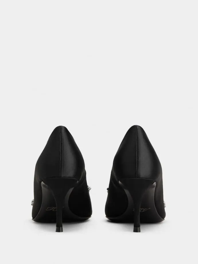 Roger Vivier Efflorescence Pumps in satin Best