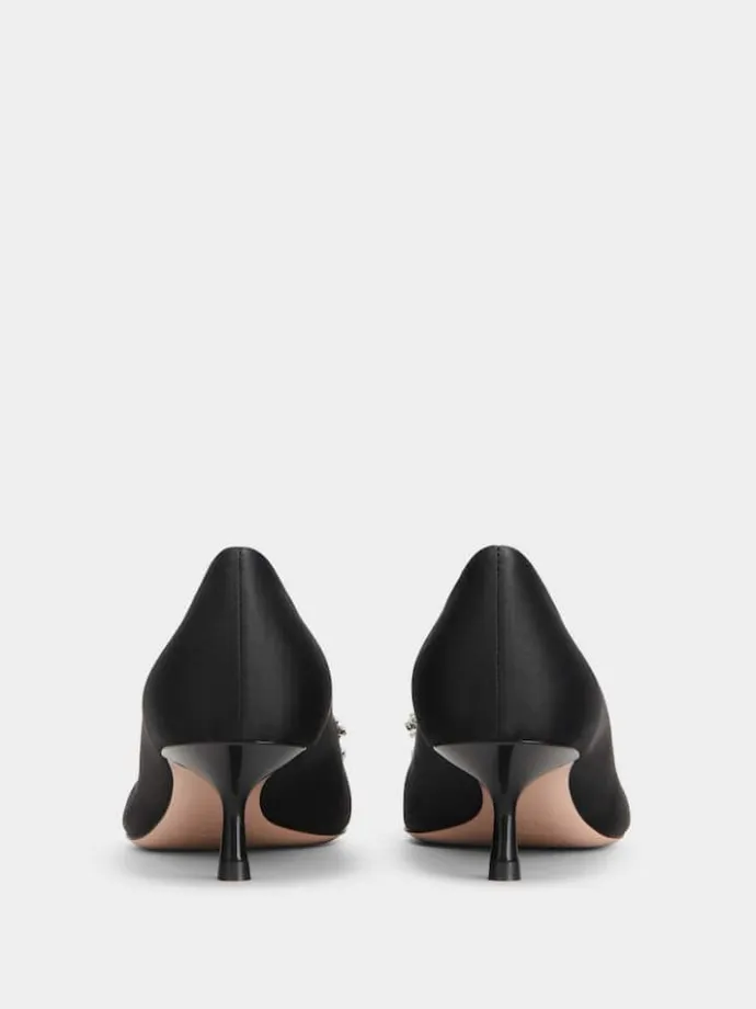 Roger Vivier Efflorescence Pumps in satin Hot