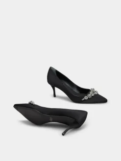 Roger Vivier Efflorescence Pumps in satin Best