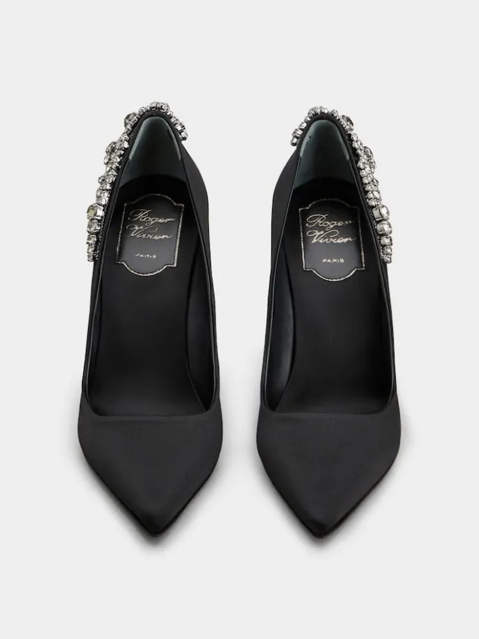Roger Vivier Efflorescence Pumps in satin Best