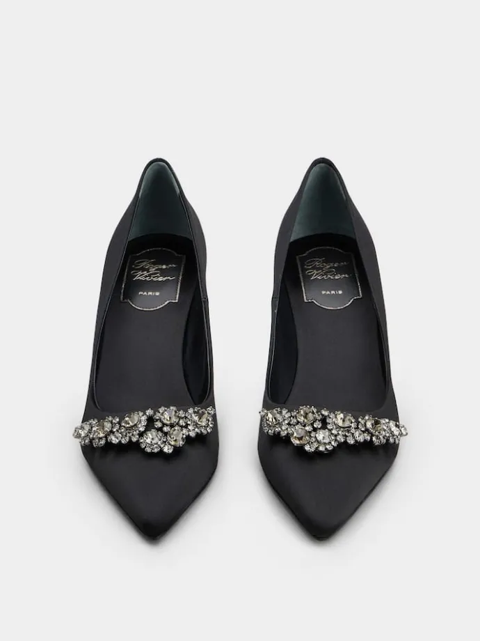 Roger Vivier Efflorescence Pumps in satin Best