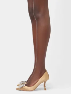 Roger Vivier Efflorescence Pumps in satin New