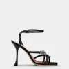 Roger Vivier Efflorescence Sandals in satin Sale