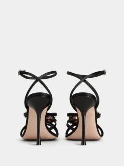 Roger Vivier Efflorescence Sandals in satin Sale