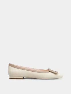 Roger Vivier Gommettine Ballerinas in leather Outlet