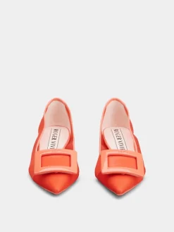 Roger Vivier Gommettine Ballerinas in mesh fabric Hot