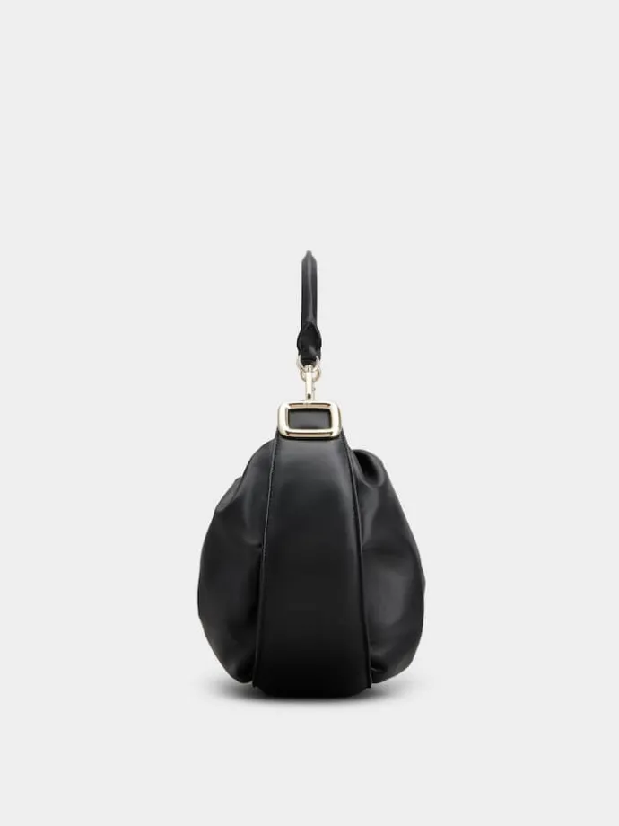 Roger Vivier Hobo Viv' Choc Royal Medium Bag in leather New